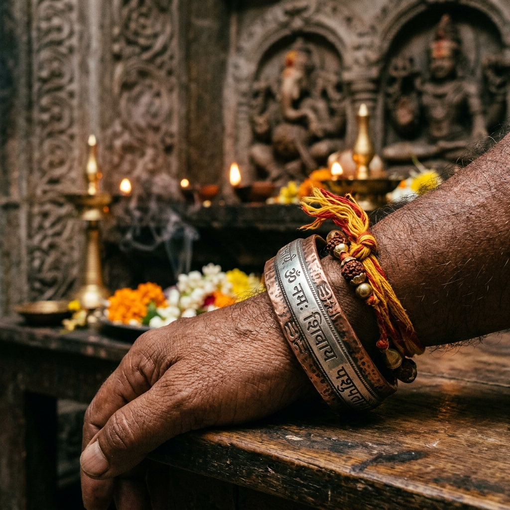 Pasupata Kankanam on Wrist